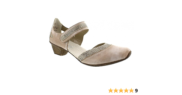 amazon rieker damen pumps beige 