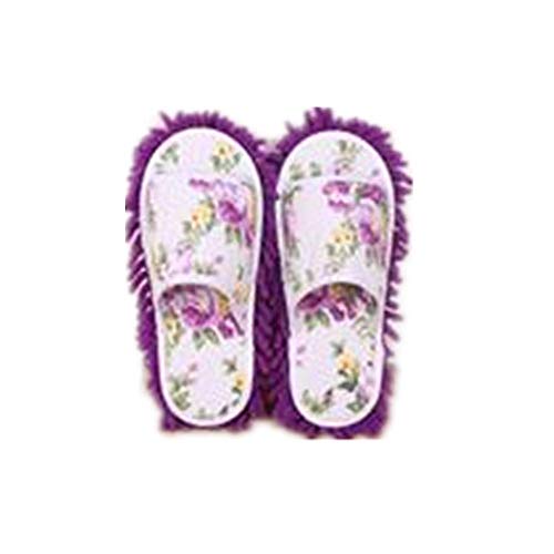 Preisvergleich Produktbild Dtuta StaubgeschüTzte Hausschuhe Aus Mikrofaser-Heimschlafzimmer Mit Magischen Aufklebern