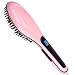 Hair Straightener, MKQPOWER Silky Straight Hair Brush with Anion Hair Care,Anti Scald Static Electric Hair Straightening Comb, Moisturizing Hydrating Care, Make Tangled Hair Silky Massager with Detangling Digitial LCD