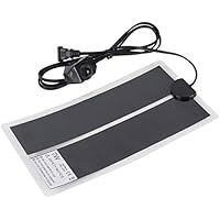 libingzeD Extra Dünne Design Wärmematte 15x28 cm Reptile Brooder Inkubator Pet Heizkissen Brauen EU 220 V-240 V Für…