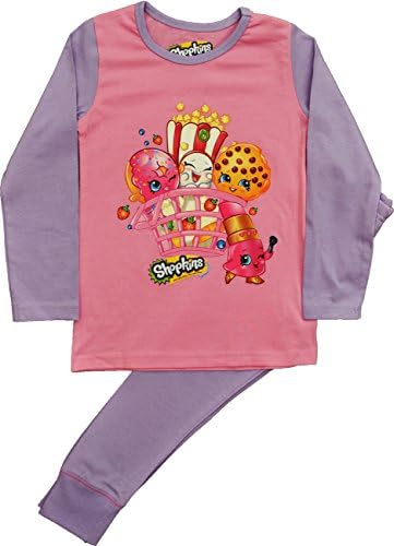 Shopkins Girls Pyjamas Cotton Pjs Sizes 4-5 Years, 5-6 Years, 7-8 Years and 9-10 Years