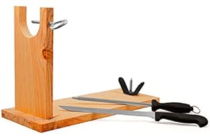 EM Home Jamonero de Jamon Soorte para Pata de Jamon Comida Cocina Casa (LUNA9404792)