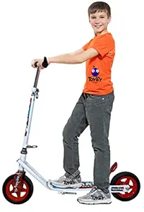 Miniature Mart Kick Scooter for Kids Give Birthday Presents | Casual Gift | Kid 2 Wheel Leg Push Balance Cycle | Age Above 3 Years + to 12 Year Teens