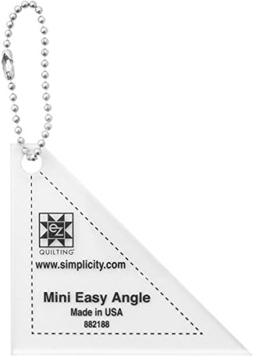 Mini Easy Angle Triangle with Key Chain Acrylic Template