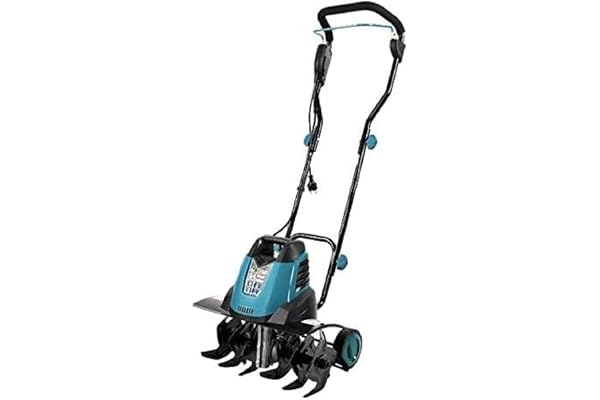 Könner & Söhne KS 1500 T E elektrisk jordhacka, 23 cm stålfräsning, 40 cm arbetsbredd, 23 cm arbetsdjup, 1 500 W, 230 V, trädgårdsmässa för tomter på gården, blom- och trädgårdsrabatter