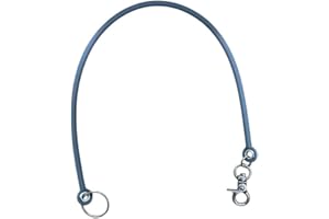 SALPIE Laccetto Portachiavi per Bloccasterzo e Antifurto Auto, in Silicone con Moschettone e Gancio per Chiavi Blockshaft-Vari Colori (grigio)