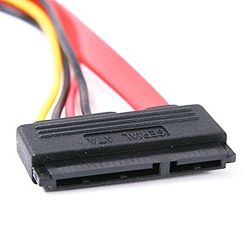 TOOGOO(R) 15 + 7 Pin SATA Power/ Daten auf 4 Pin IDE Stromkabel - 4
