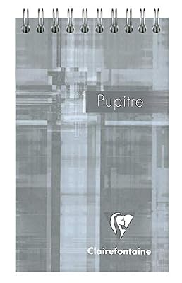 Clairefontaine Bloc Pupitre reliure intégrale 8,5x14cm 160p ligné