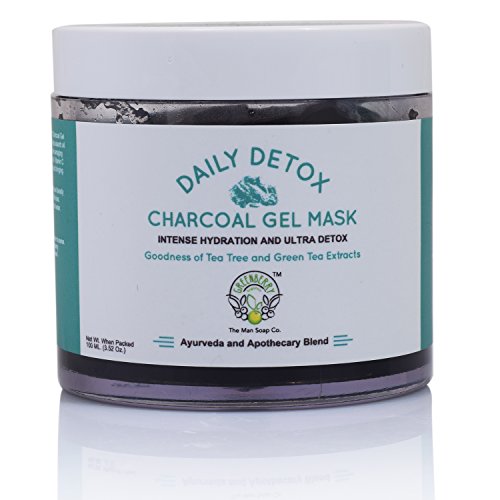 Greenberry Organics Daily DETOX Charcoal Gel Face Mask with Tea Tree and Green Tea Extracts | Massage Gel Mask for Ultra Hydration & Ultra Detox (Paraben and Phthalates FREE) | 100 GMS RS.347 (50.00% Off) - Amazon