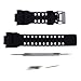 Produktbild MIUSON 16Mm Gummis UhrenarmbäNder MäNner Schwarz Sport Taucheruhren FüR G-Schock