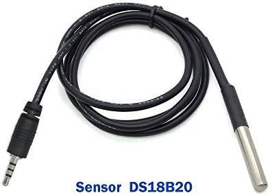 Sonoff Sensor DS18B20 WiFi Romote Smart Switch, Waterproof Temperature Monitoring and Triggering, DIY Smart Home (Work Ready for Amazon Echo Alexa. Google Home) APP Support Android and OS App