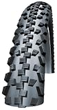 Black Schwalbe Black Jack Active Wired Tyre with Kevlarguard SBC 740 g (54-559) - 26 x 2.10 Inches, Black by Schwalbe
