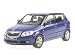 Produktbild Skoda Fabia 2 dynamicblue Modellauto Abrex 1:43