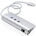 GadgetsAccessories 3 Ports USB 3.0 hub + 1 RJ45 10/100/1000 Mbps LAN Gigabit Ethernet LAN Network Aluminum Adapter for Laptops Desktop PC, iMac, Macbook Pro, Macbook Air RS.1699.00