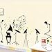 Produktbild Wandaufkleber Diy Home Decor Retro Music Player Dekorative Kunst Wandtattoos Schlafzimmer Zimmer Aufkleber Musik-Instrument-Used