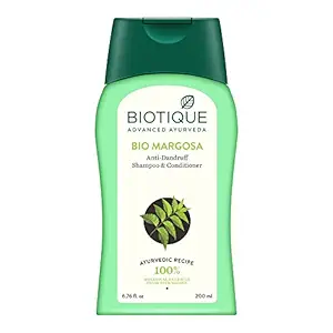 Biotique Bio Anti Dandruff Shampoo & Conditioner, Neem, 200ml