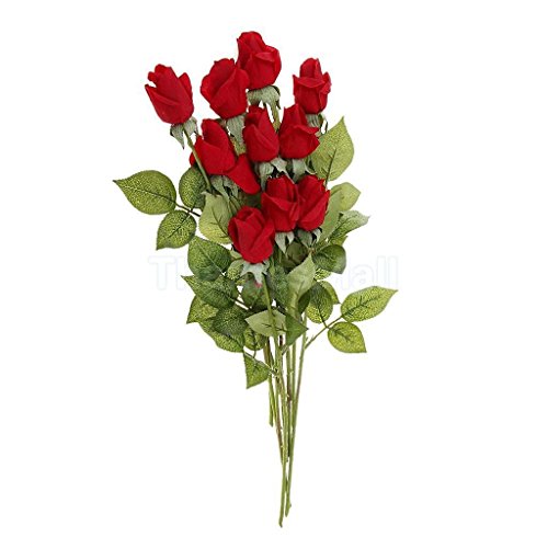 Jubination Bunch 12 sticks of Artificial ROSES RS.269 (70.00% Off) - Amazon