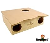 goldhamster alter 31 x 28 cm Rodipet Mehrkammernhaus DaVinci 31x28cm Ø7cm