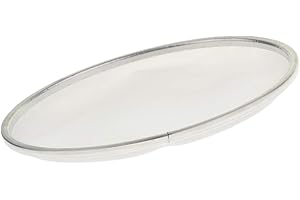 FLAMEER Two-Ply Mesh Drum Head Set Silent 8''10''12''13''14''16'' Drumheads White - White, 8inch