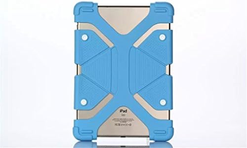 MOONBAY MALL Universal Tablet Case - High Quality Rubber Soft Gel Material Shock Proof Anti slip Case Cover For Tablet 8.9" ~ 12". Apple iPad 2/3/4, Apple iPad 5(iPad AIR), Apple iPad 6(iPad AIR 2), Samsung Galaxy TAB 3 10.1 SM-P5200, Galaxy TAB 4 10.1 SM-T530, Galaxy TAB S 10.5 SM-T800, Galaxy TAB S2 9.7 SM-T815, Galaxy TAB A 9.7 SM-T550 etc. Blue