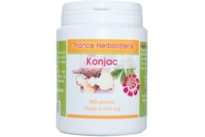 FRANCEHERBORISTERIE GELULES DE KONJAC 200 gélules dosées à 450 MG.