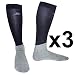 Produktbild Equi Theme Kniestrümpfe Equitheme (3 Stk.)  - Dark Blau-grau - Gr. 36-41