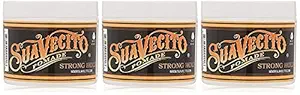 Suavecito Pomade Firme/Strong Hold 4 oz. (pack of 3)