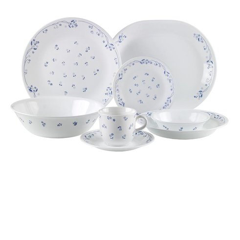 Corelle Provincial Blue 76pc Dinner Set