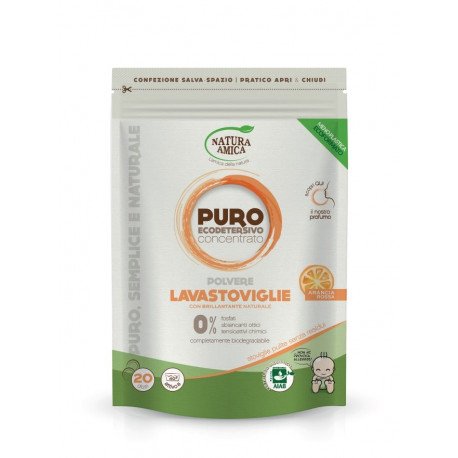 Preisvergleich Produktbild NATURA AMICA Geschirrspüler natürliches Blut orange rein 250 gr.