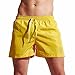 Produktbild Malloom® Herren Shorts Badehose Quick Dry Beach Surfing Laufen Schwimmen Watershort Herren Herren Shorts Home Pants Sleek Strand Shorts Slim Pants Shorts (M, gelb)