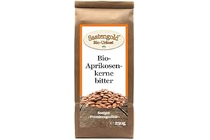 ‎CELLAVITA Cellavita Bio-Aprikosenkerne -bitter- (Bio, Vegan & natürlich) Qualität Aprikosen Kerne - 250g