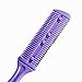 Yosoo Professional Trimmer Razor DIY Hair Comb Dual Side Cutting Scissors Slim Haircuts Cutting Tool Purple