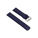 Produktbild Für Garmin Fenix Chronos GPS Watch Transer® Ersatz Uhrenarmbänder PU-Leder Uhrenarmband Armband für Uhren Große: 24cm (Blau)