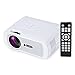 Produktbild LESHP Full HD Beamer 1080P LCD Beamer 1920 x 1080 Höchste Resolution 1200 LM Helligkeit 1000: 1 Kontrast WIFI Wireless Connection Projector for Games Online / Internet Surfing / Home Theater,Support AV VGA USB SD HDMI TV