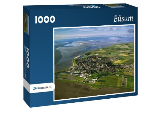 Preisvergleich Produktbild Büsum - Puzzle 1000 Teile mit Bild von oben