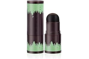 BELIKY GIRL Hairline Powder Stick Hair Shadow Powder Root Touch Up Powder Waterproof Hair Shading Sponge Pen Hair Filler Powder for Cover Gray Hair Root, Hair Touch-Up, Thin Hair (Mokkabraun)