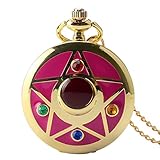 Mädchen Taschenuhr, Vintage Bunt Anime Sailor Moon Serie Frauen Taschenuhr, Geschenk für Herren