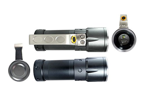 Cree LED Taschenlampe zoom Suchlicht 8000 Lumen XML-T6 2x Akku Flashlight - 3