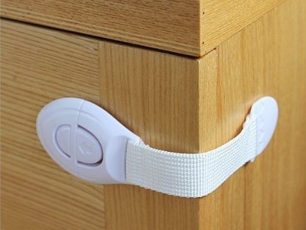 HSN 6X Baby Drawer Cupboard Cabinet Door Drawers Lengthened Safety Lock Latch