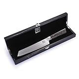 damastmesser kaufen wien HÖCHSTE QUALITÄT: Sehr hochwertiges, extra scharfes Profimesser mit Klinge aus japanischem Damaststahl, Klingehärtegrad: 60±2HRC;