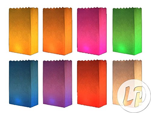 Preisvergleich Produktbild Lot / Set von 12 Stück - mischen Gartenlaterne