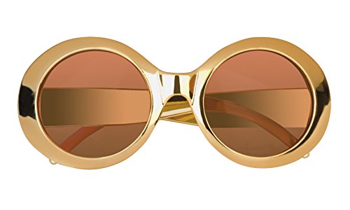erdbeerloft – Oversize Glamour Brille 70er Kostüm Sonnenbrille, Viele Farben - 3