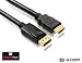 Produktbild DC0012-02. Länge: 2,00m PureLink - basic+ Serie. Zertifiziertes DisplayPort HDMI 1.3 Adapter Kabel mit 24 kt. vergoldeten Steckkontakten - VESA. FullHD 1080p, 1920x1200. DisplayPort Stecker konvertiert zu HDMI A Stecker. Dreifache Abschirmung.