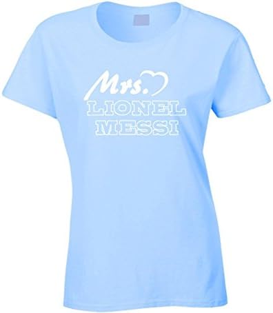 Mrs Lionel Messi Argentina Soccer Player Soccer Fan T Shirt XXXX-L