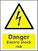 Produktbild Elektrische ACHTUNG Hazard Aufkleber Gefahr Elektroschock Risiko