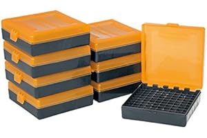 Smartreloader Scatola per Munizioni 1a per 9x21, 9x19, .380ACP (100 Colpi) - Pack Risparmio da 8 Scatole