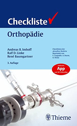 Checkliste Orthopädie (Checklisten Medizin)