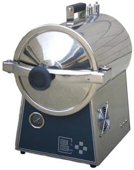 Dental Market 24L Autoclave Vacuum Sterilizer Desktop Steaming Pressure 110V