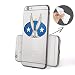 Produktbild FINOO iPhone 6 Plus und 6S Plus Silikon Case TPU Handy-Hülle "Bugs Bunny Series 1" Motiv | dünne stoßfeste Schutz-Cover Tasche mit lizensiertem Muster | Zubehör für das Original Apple iPhone 6 Plus / 6S Plus | Bugs Sterne