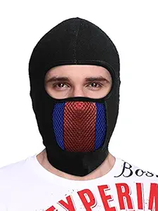 Big Tree Pro Bike Riding & Cycling Anti Pollution Dust Sun Protecion Full Face Cover Mask (Black)